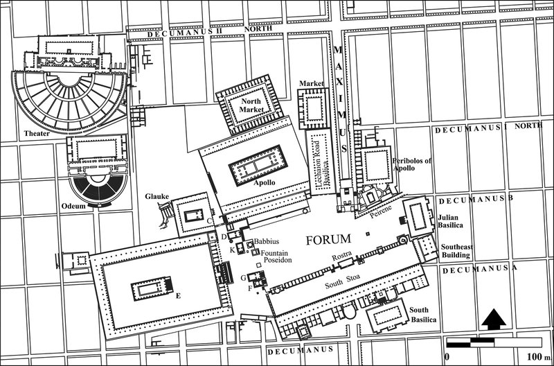 Corinth Roman Forum ca. 150 CE