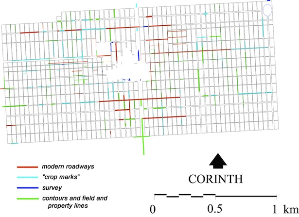 Evidence for roadways in the Caesarian colony of 44 B.C.E