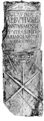 Roman Surveyor Tombstone